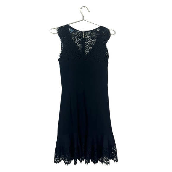 Draper James Sarah Black Lace Ruffle Dress Size 4 MSRP $295 - Picture 7 of 7